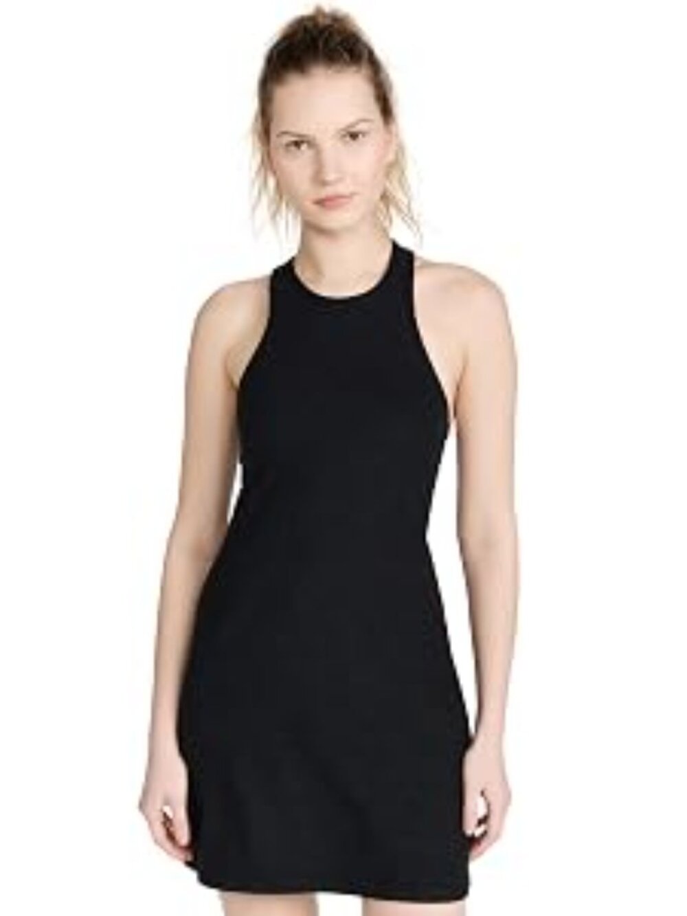 Beyond Yoga Under Lock and Key Dress Darkest Night LG-NWT